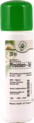 PFIRSICHKERNÖL echt