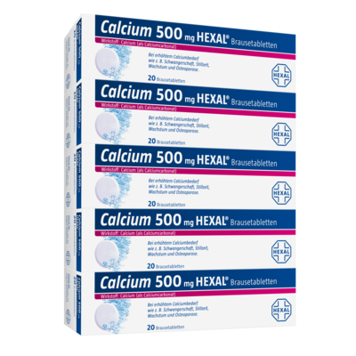 CALCIUM 500 HEXAL Brausetabletten